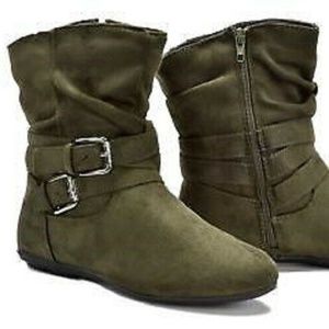 Olive Street Jones Women's Comfort Buckle Booties